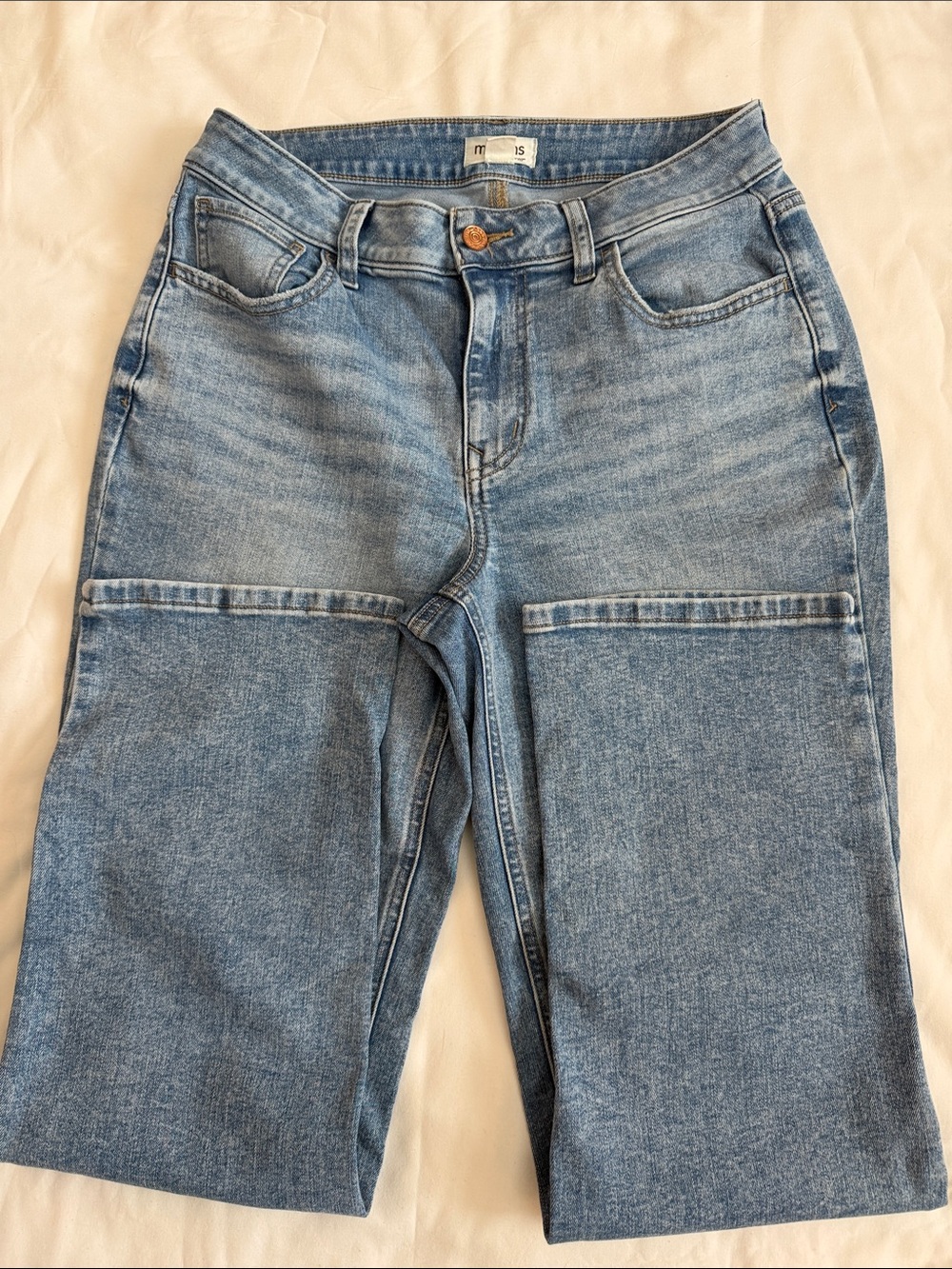 Maurice’s M Light Blue Women's Denim Jeans - 90’s Straight High Rise